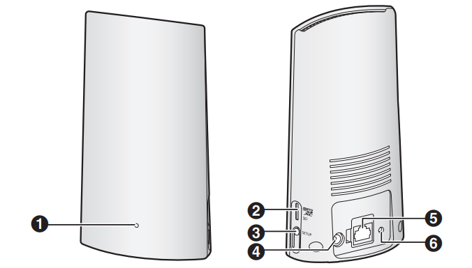 panasonic HomeHawk™ Front Door-Outdoor KX-HN7051C-PRODUCT-C